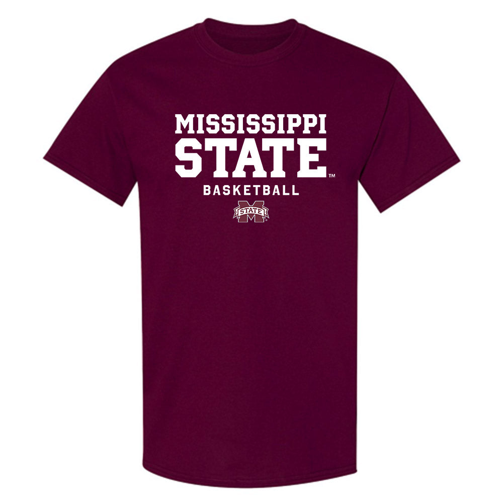 Mississippi State - NCAA Men's Basketball : Thomas Bassong - Classic Shersey T-Shirt-1