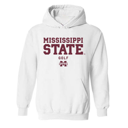 Mississippi State - NCAA Men's Golf : Ugo Malcor - Classic Shersey Hooded Sweatshirt-0
