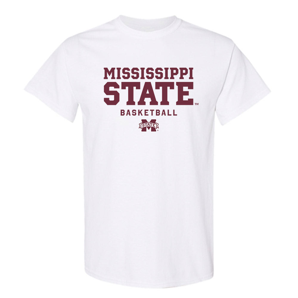 Mississippi State - NCAA Men's Basketball : Thomas Bassong - Classic Shersey T-Shirt-0