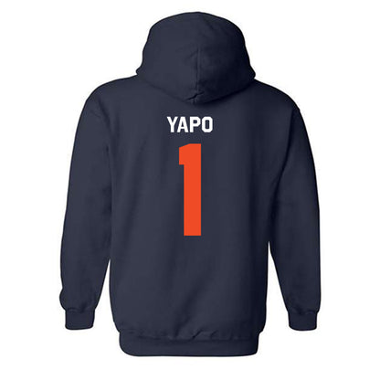 Auburn - NCAA Women's Soccer : Ayana Yapo - Classic Shersey Hooded Sweatshirt-1
