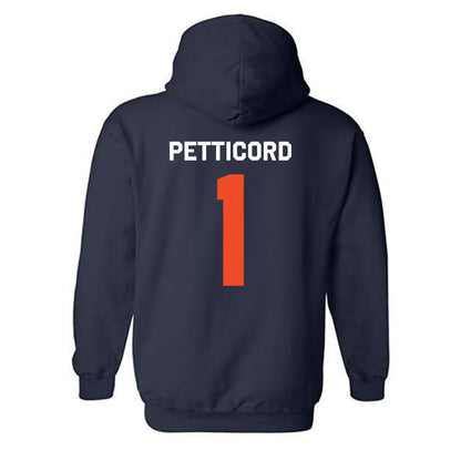 Auburn - NCAA Women's Basketball : Mya Petticord - Classic Shersey Hooded Sweatshirt-1