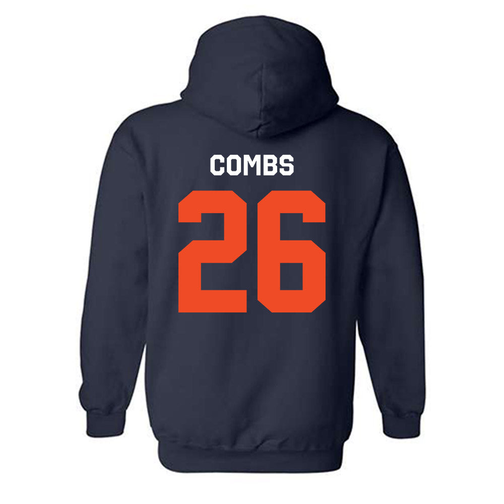 Auburn - NCAA Baseball : Caiden Combs - Classic Shersey Hooded Sweatshirt-1