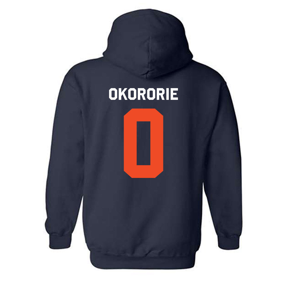 Auburn - NCAA Women's Volleyball : Chierika Okororie - Classic Shersey Hooded Sweatshirt-3