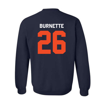 Auburn - NCAA Football : Christian Burnette - Classic Shersey Crewneck Sweatshirt-1