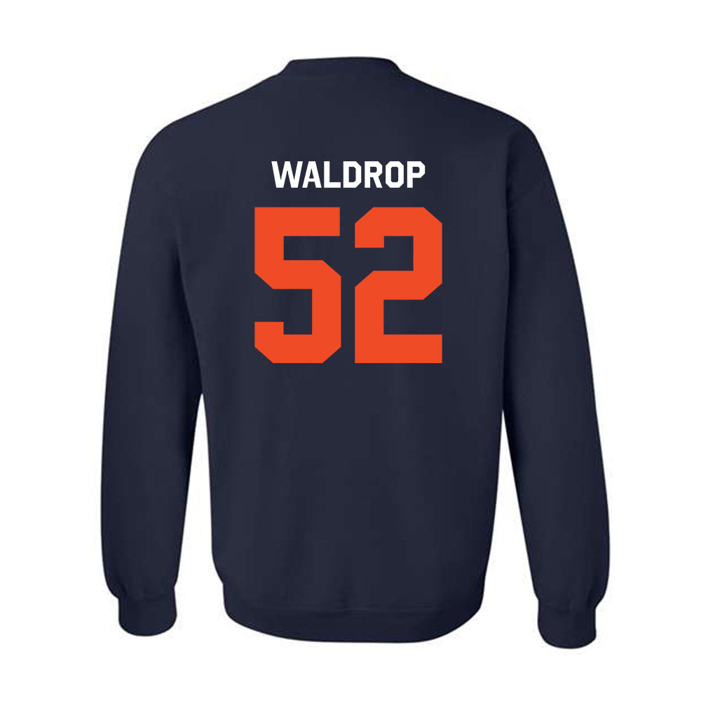 Auburn - NCAA Baseball : Tanner Waldrop - Classic Shersey Crewneck Sweatshirt-1