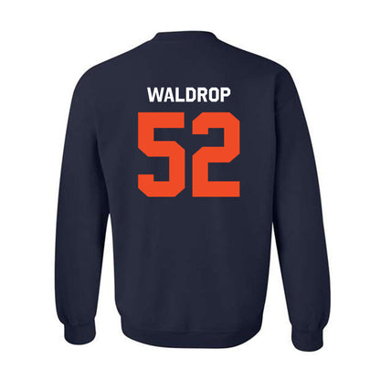Auburn - NCAA Baseball : Tanner Waldrop - Classic Shersey Crewneck Sweatshirt-1