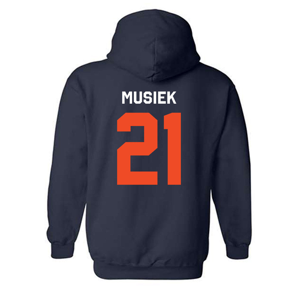 Auburn - NCAA Women's Soccer : Emma Musiek - Classic Shersey Hooded Sweatshirt-1
