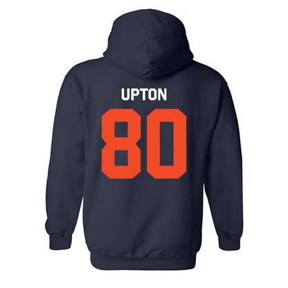 Auburn - NCAA Football : Will Upton - Classic Shersey Hooded Sweatshirt-1