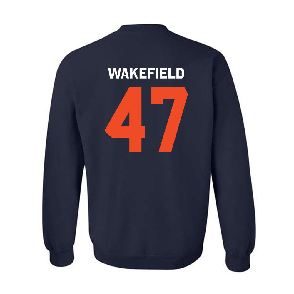 Auburn - NCAA Football : Travis Wakefield - Classic Shersey Crewneck Sweatshirt-1