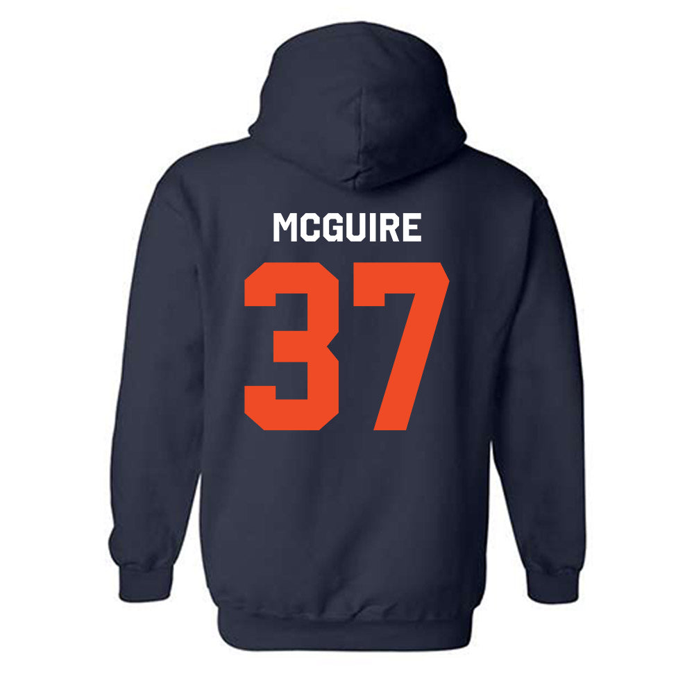 Auburn - NCAA Football : John McGuire - Classic Shersey Hooded Sweatshirt-1
