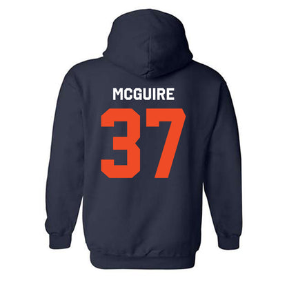 Auburn - NCAA Football : John McGuire - Classic Shersey Hooded Sweatshirt-1