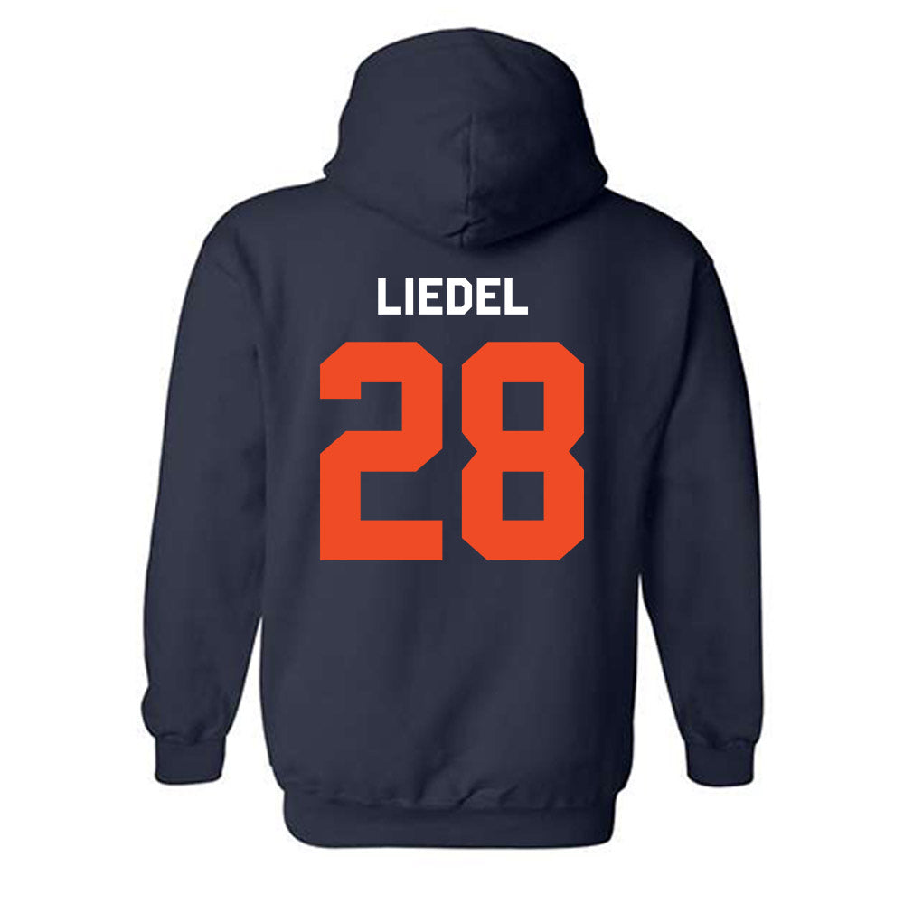 Auburn - NCAA Baseball : Carson Liedel - Classic Shersey Hooded Sweatshirt-3