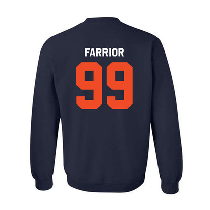 Auburn - NCAA Football : Saint Farrior - Classic Shersey Crewneck Sweatshirt-1