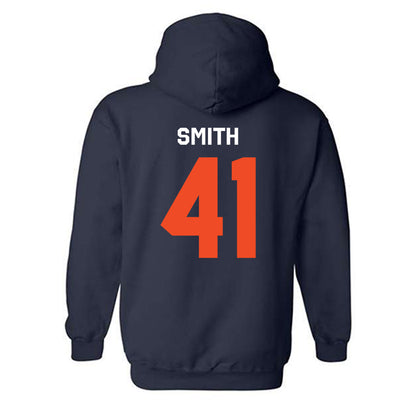 Auburn - NCAA Football : Jared Smith - Classic Shersey Hooded Sweatshirt-1