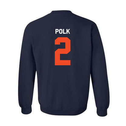 Auburn - NCAA Women's Soccer : Torrey Polk - Classic Shersey Crewneck Sweatshirt-1