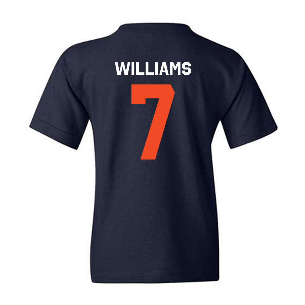 Auburn - NCAA Men's Basketball : CJ Williams - Classic Shersey Youth T-Shirt-1