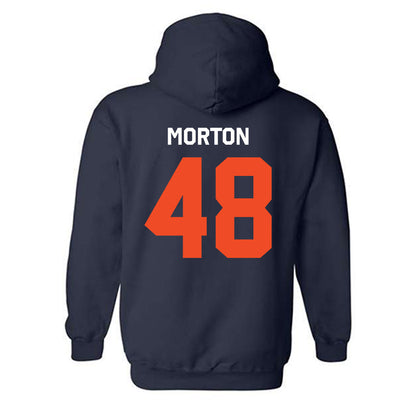 Auburn - NCAA Football : Eli Morton - Classic Shersey Hooded Sweatshirt-1