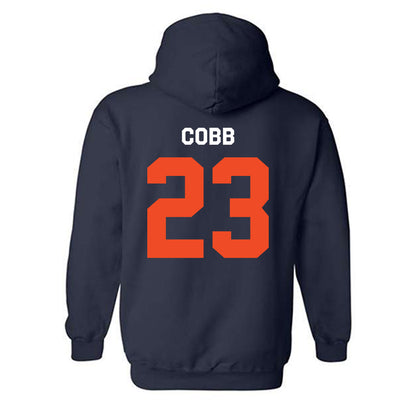 Auburn - NCAA Football : Jeremiah Cobb - Classic Shersey Hooded Sweatshirt-3