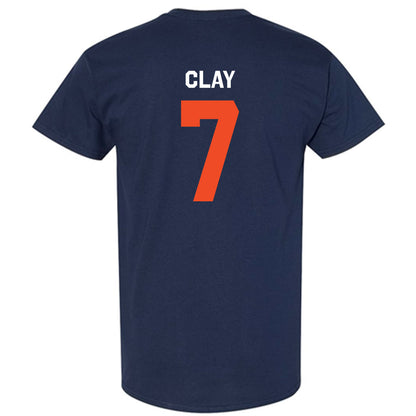 Auburn - NCAA Baseball : Todd Clay - Classic Shersey T-Shirt-1