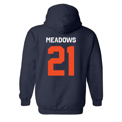 Auburn - NCAA Football : Montavious Meadows - Classic Shersey Hooded Sweatshirt-3