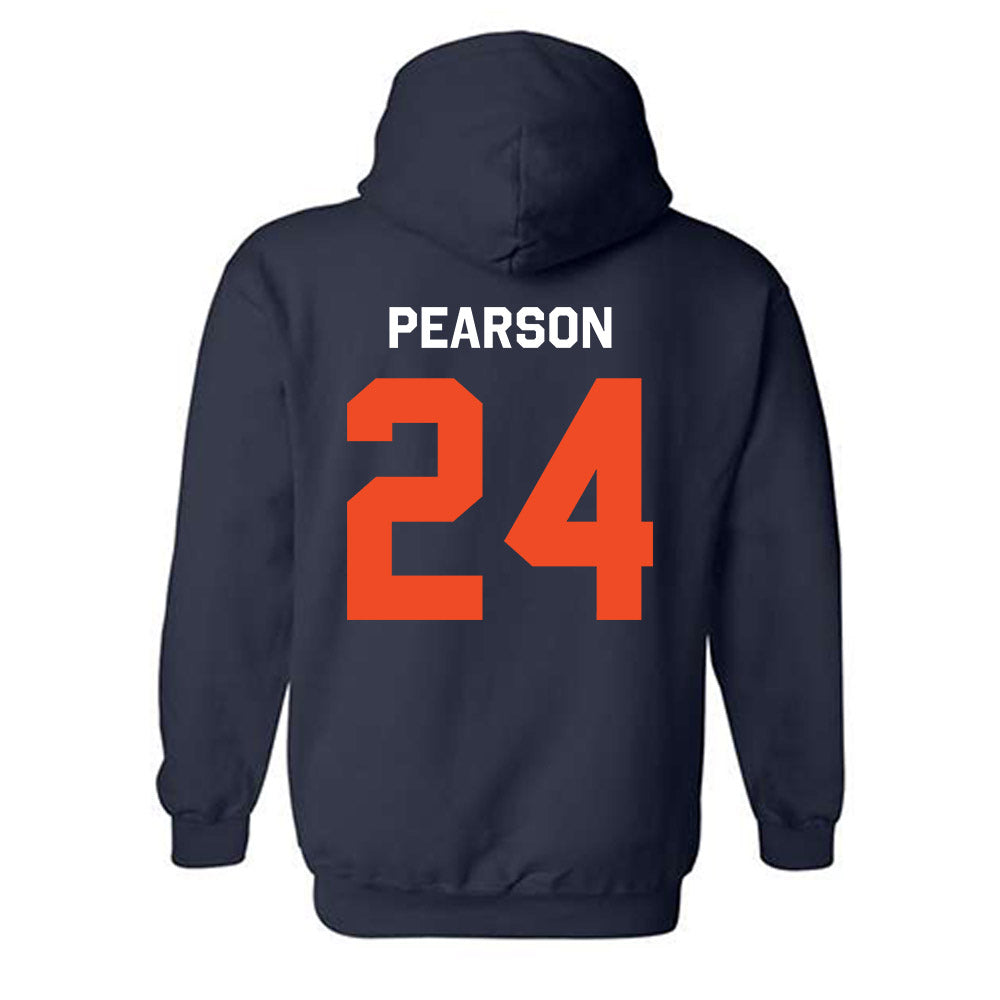 Auburn - NCAA Men's Basketball : Bradley Pearson - Classic Shersey Hooded Sweatshirt-1