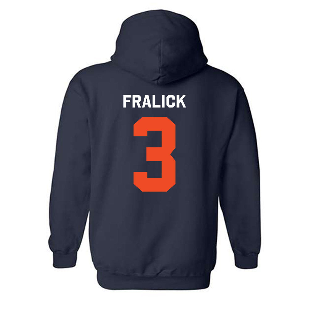 Auburn - NCAA Baseball : Chase Fralick - Classic Shersey Hooded Sweatshirt-1
