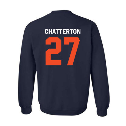 Auburn - NCAA Baseball : Christian Chatterton - Classic Shersey Crewneck Sweatshirt-1