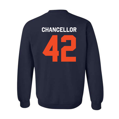 Auburn - NCAA Baseball : Abe Chancellor - Classic Shersey Crewneck Sweatshirt-1