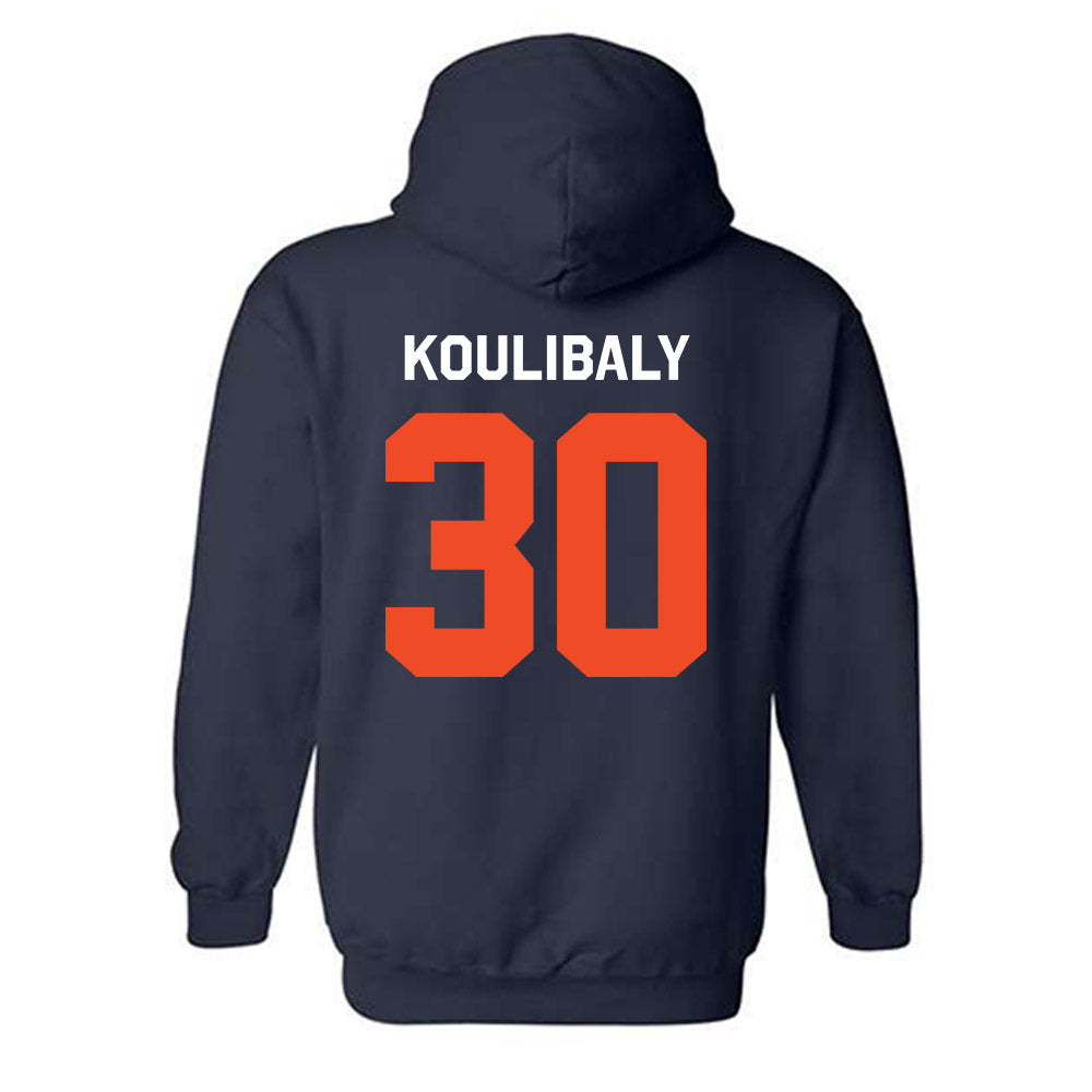 Auburn - NCAA Women's Basketball : Clara Koulibaly - Classic Shersey Hooded Sweatshirt-1