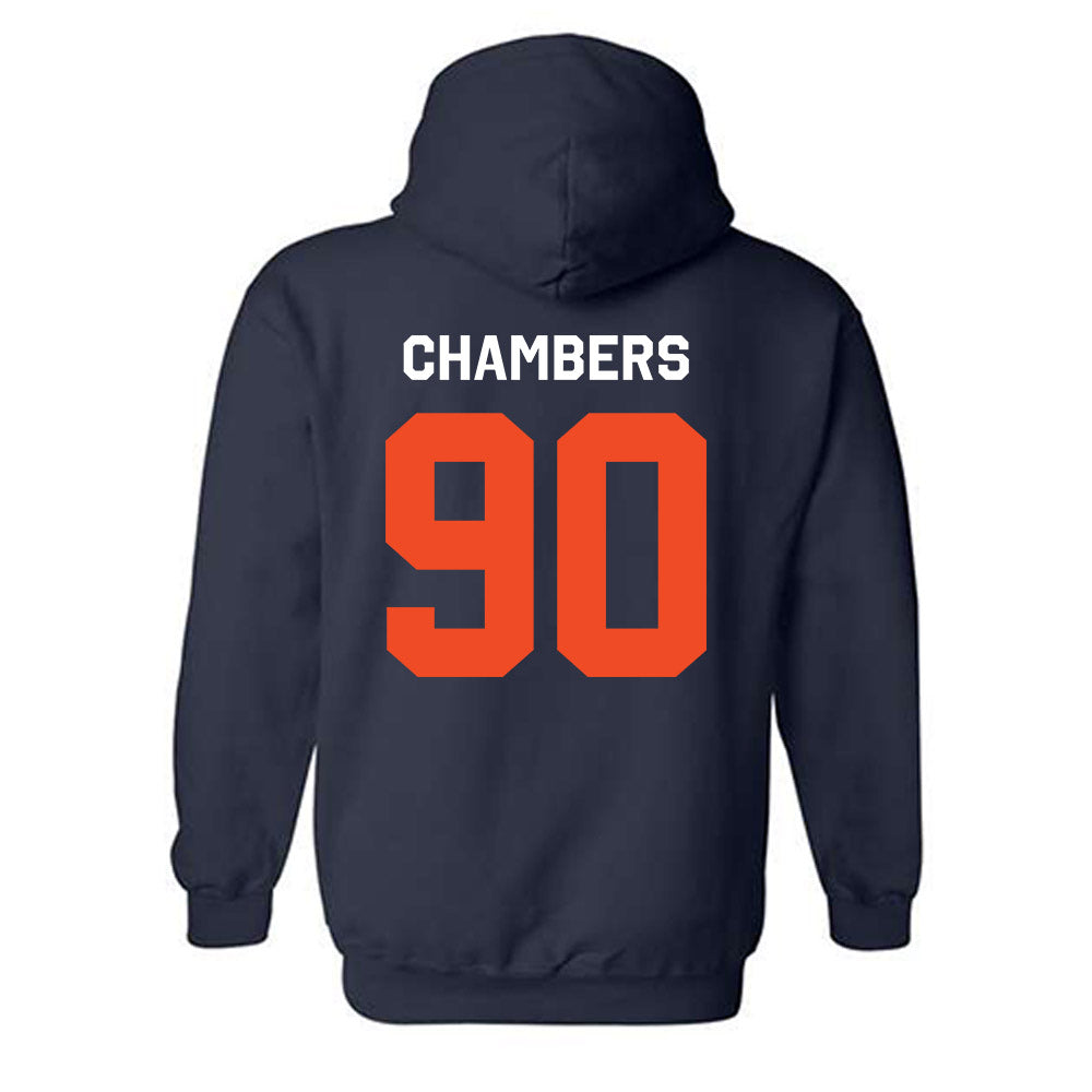 Auburn - NCAA Football : Austin Chambers - Classic Shersey Hooded Sweatshirt-1