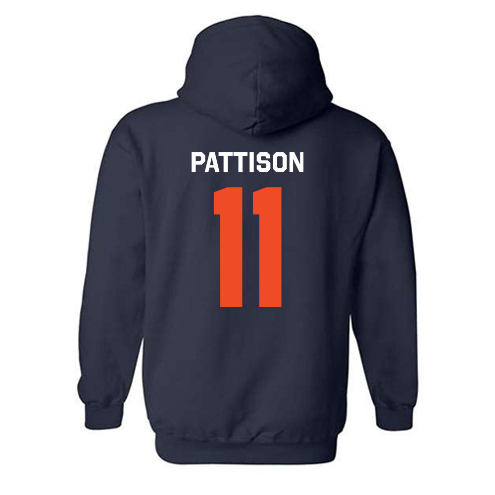 Auburn - NCAA Women's Soccer : Eva Pattison - Classic Shersey Hooded Sweatshirt-1