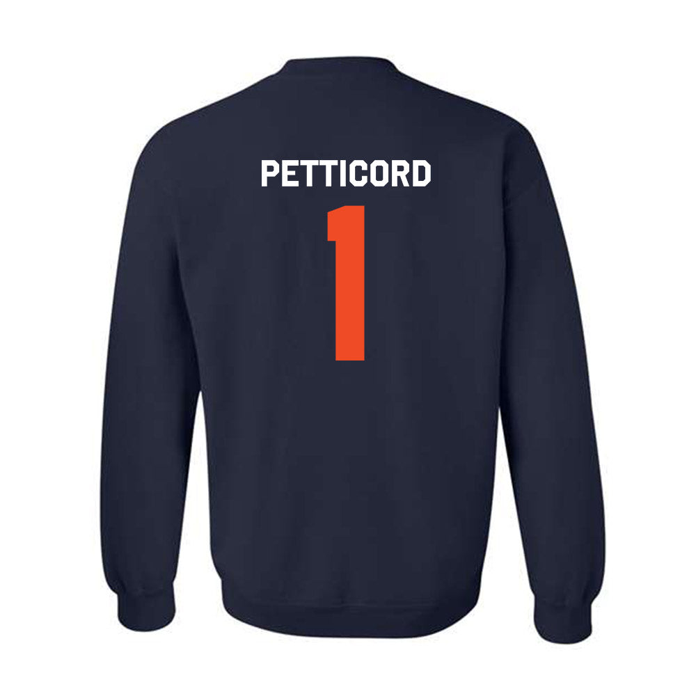 Auburn - NCAA Women's Basketball : Mya Petticord - Classic Shersey Crewneck Sweatshirt-1