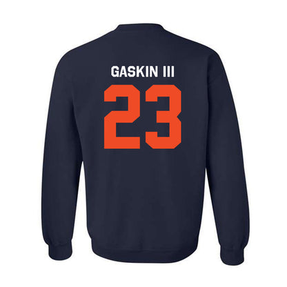 Auburn - NCAA Football : Fred Gaskin III - Classic Shersey Crewneck Sweatshirt-1