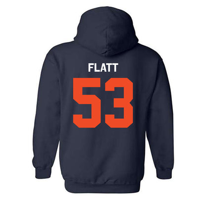 Auburn - NCAA Football : John Henry Flatt - Classic Shersey Hooded Sweatshirt-1
