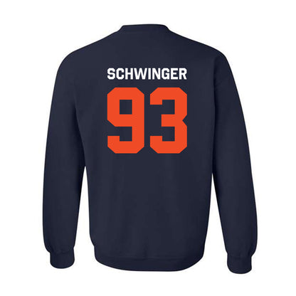 Auburn - NCAA Football : Charles Schwinger - Classic Shersey Crewneck Sweatshirt-3