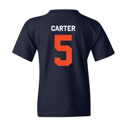 Auburn - NCAA Baseball : Bristol Carter - Classic Shersey Youth T-Shirt-1