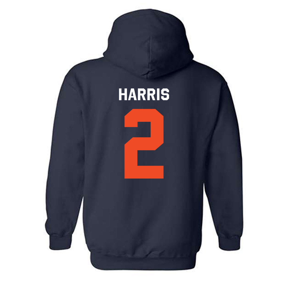 Auburn - NCAA Women's Basketball : Jamia Harris - Classic Shersey Hooded Sweatshirt-1