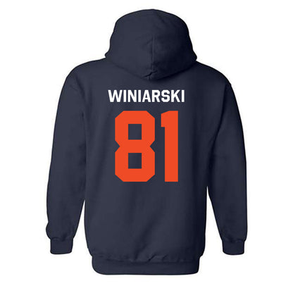 Auburn - NCAA Softball : Camryn Winiarski - Classic Shersey Hooded Sweatshirt-1