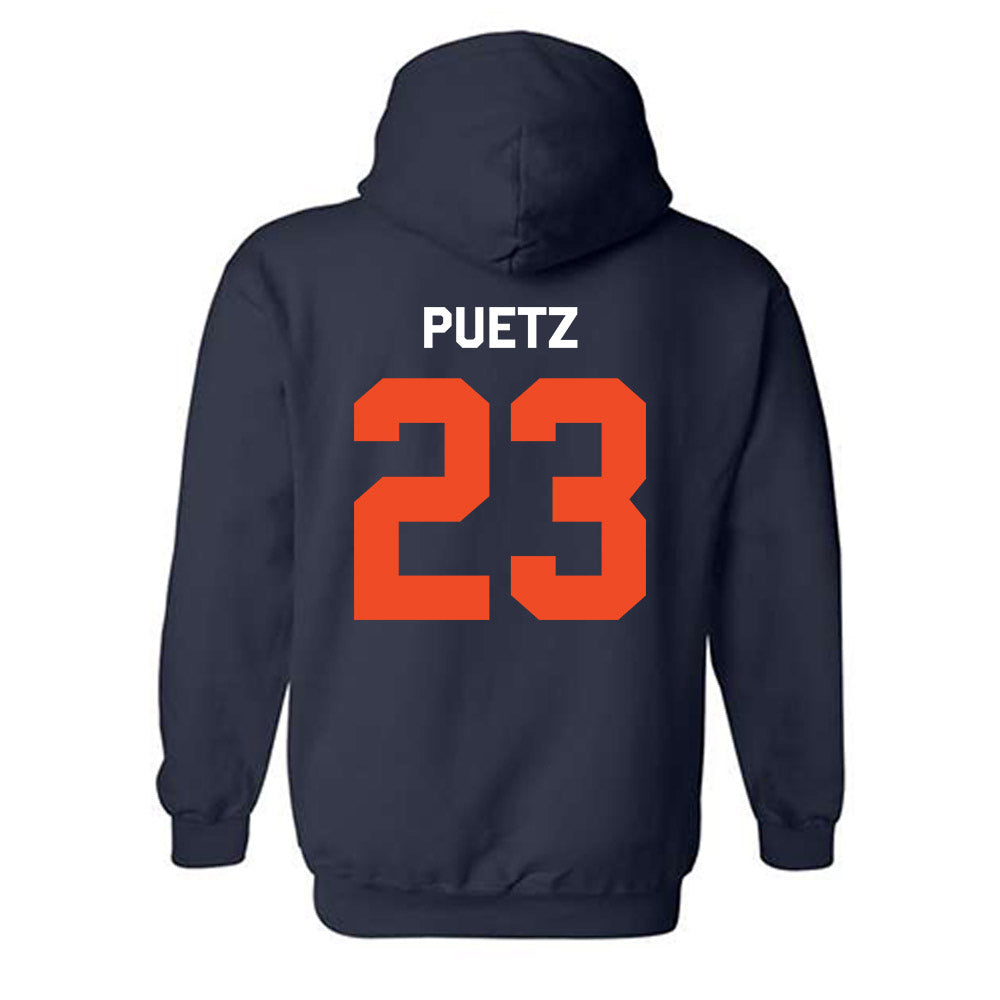 Auburn - NCAA Women's Volleyball : Shanelle Puetz - Classic Shersey Hooded Sweatshirt-1