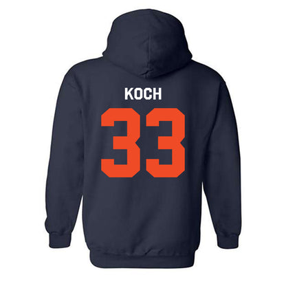 Auburn - NCAA Baseball : Mason Koch - Classic Shersey Hooded Sweatshirt-1