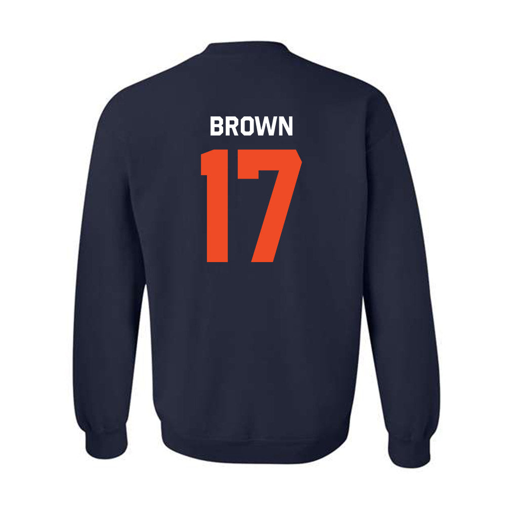Auburn - NCAA Football : Byrum Brown - Classic Shersey Crewneck Sweatshirt-1