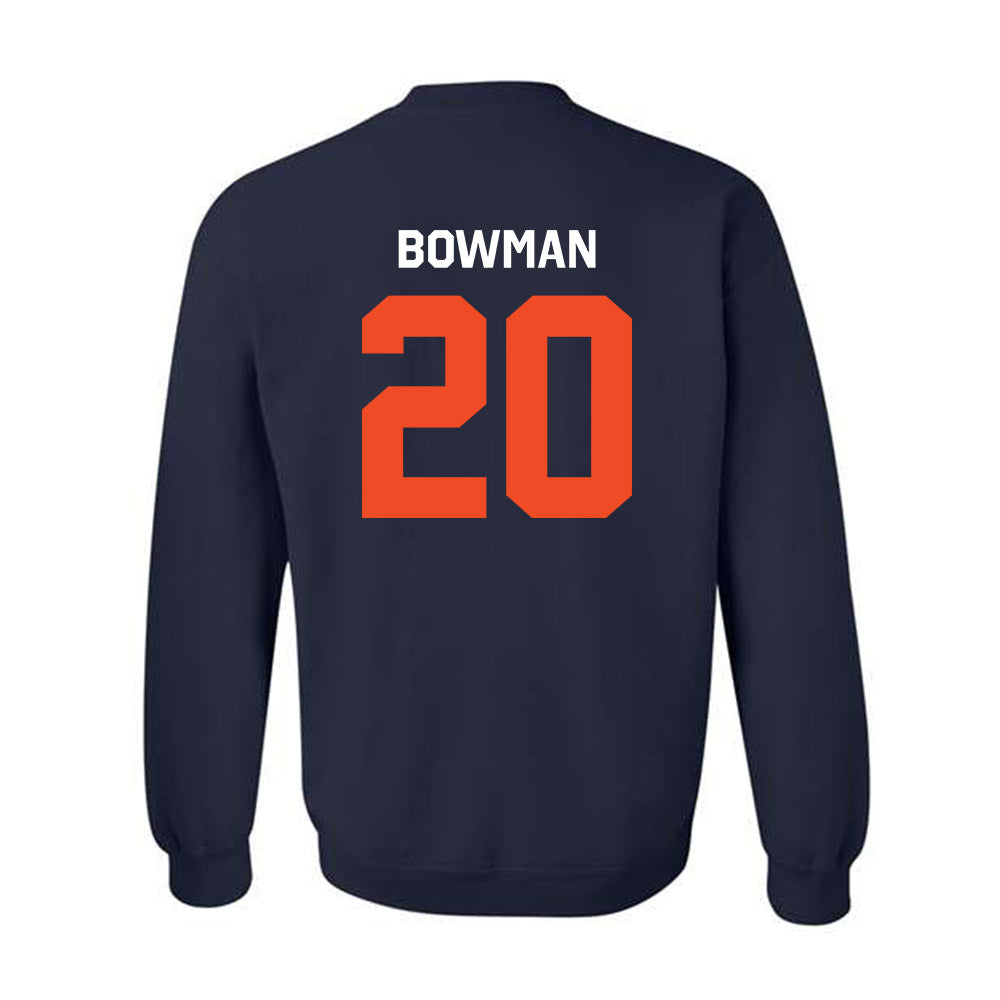 Auburn - NCAA Men's Basketball : Jeremiah Bowman - Classic Shersey Crewneck Sweatshirt-1