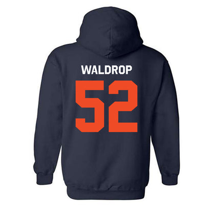 Auburn - NCAA Baseball : Tanner Waldrop - Classic Shersey Hooded Sweatshirt-1