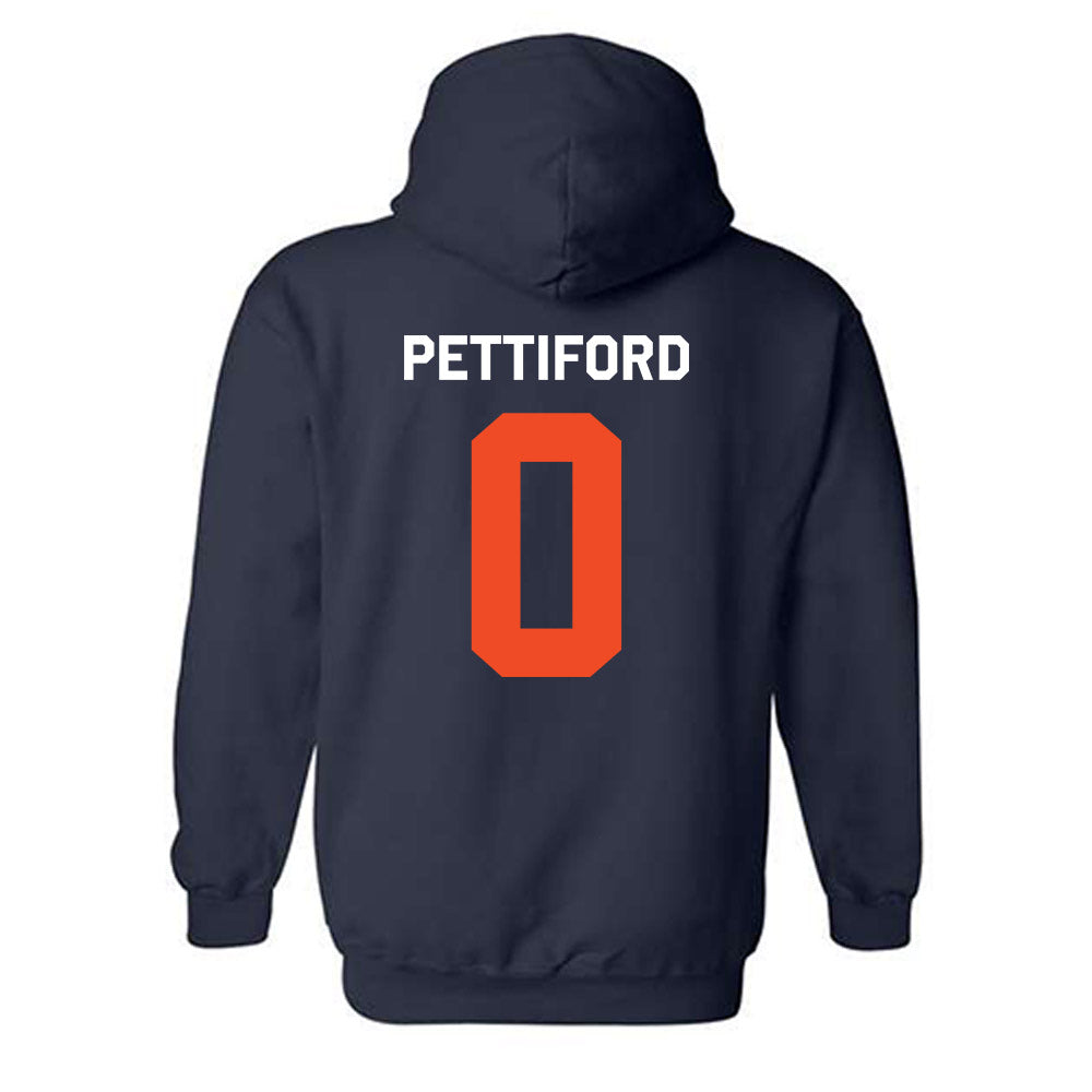 Auburn - NCAA Men's Basketball : Tahaad Pettiford - Classic Shersey Hooded Sweatshirt-1