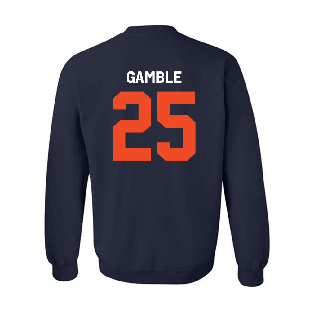 Auburn - NCAA Football : Cole Gamble - Classic Shersey Crewneck Sweatshirt-3