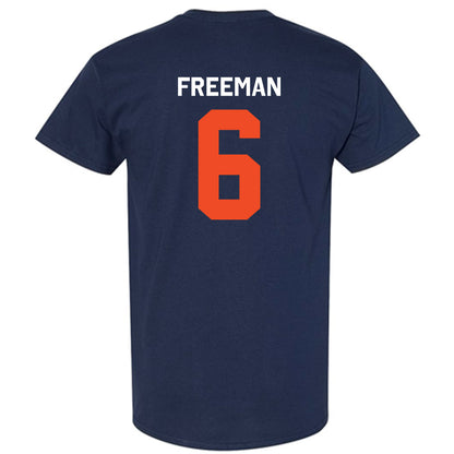 Auburn - NCAA Men's Basketball : Elyjah Freeman - Classic Shersey T-Shirt-1