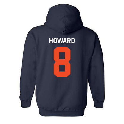 Auburn - NCAA Football : Preston Howard - Classic Shersey Hooded Sweatshirt-1