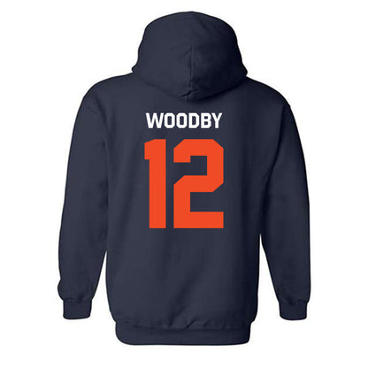 Auburn - NCAA Football : Blake Woodby - Classic Shersey Hooded Sweatshirt-1