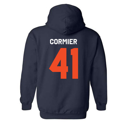 Auburn - NCAA Baseball : LJ Cormier - Classic Shersey Hooded Sweatshirt-1