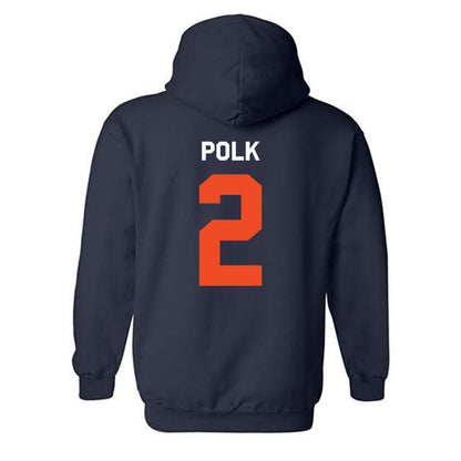 Auburn - NCAA Women's Soccer : Torrey Polk - Classic Shersey Hooded Sweatshirt-1